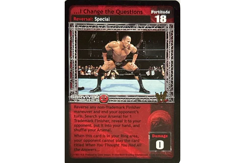 ...I Change the Questions - SS2