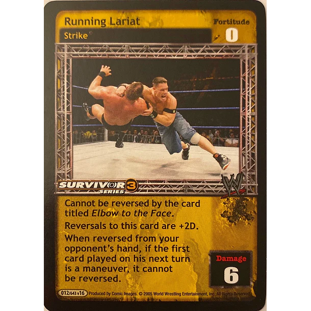 Running Lariat - SS3