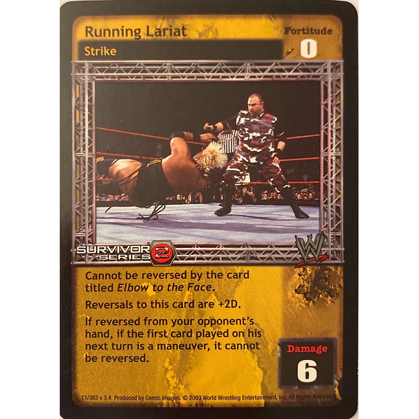Running Lariat - SS2