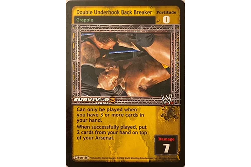 Double Underhook Back Breaker - SS3