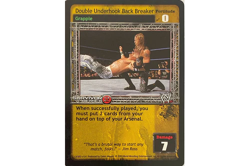 Double Underhook Back Breaker - SS2