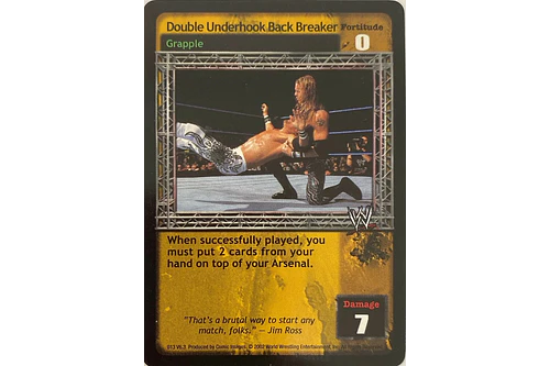 Double Underhook Back Breaker - Ruthless Aggression