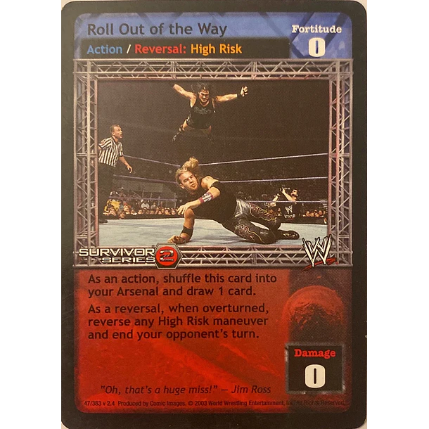 Roll Out of the Way - SS2