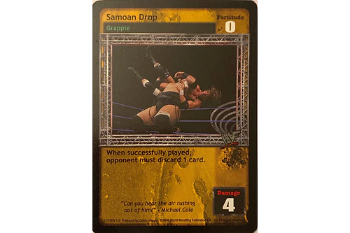 Samoan Drop - ERROR