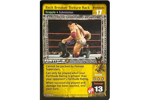 Back Breaker Torture Rack - SS3