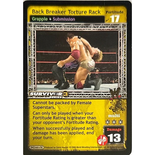 Back Breaker Torture Rack - SS3