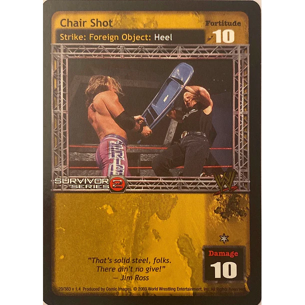 Chair Shot - SS2