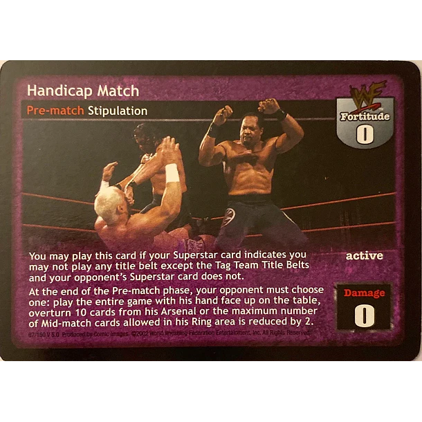 Handicap Match - Mania MP