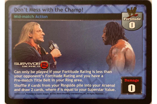 Don't Mess with the Champ! - SS2 MP