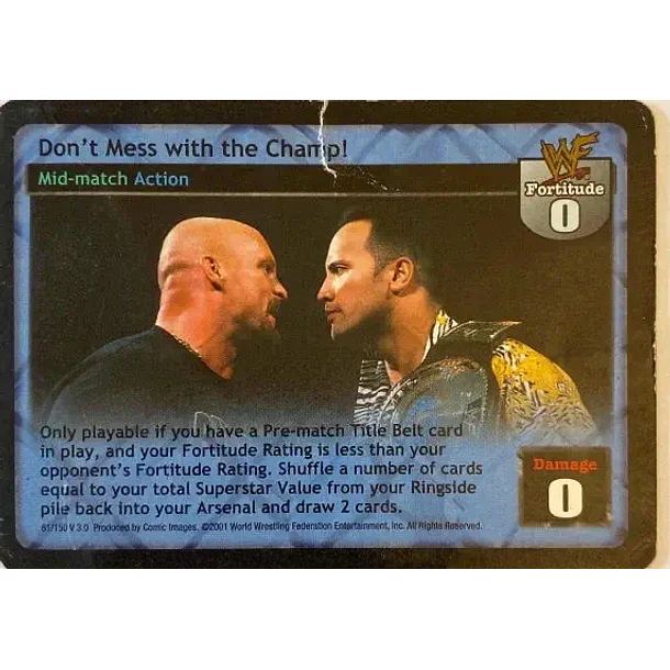 Don't Mess with the Champ! - Backlash D