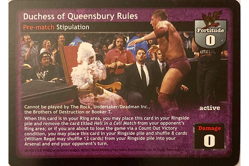 Duchess of Queensbury Rules - Mania