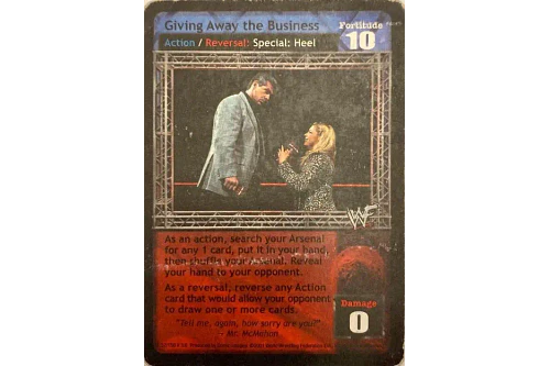Giving Away the Business MP