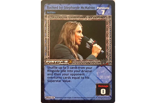 Backed by Stephanie McMahon - SS3