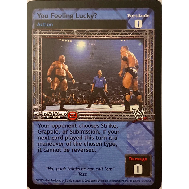 You Feeling Lucky? - SS2