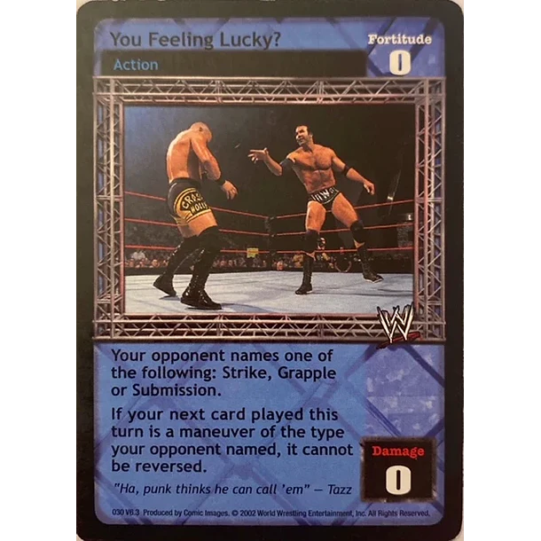 You Feeling Lucky? - Ruthless Aggression