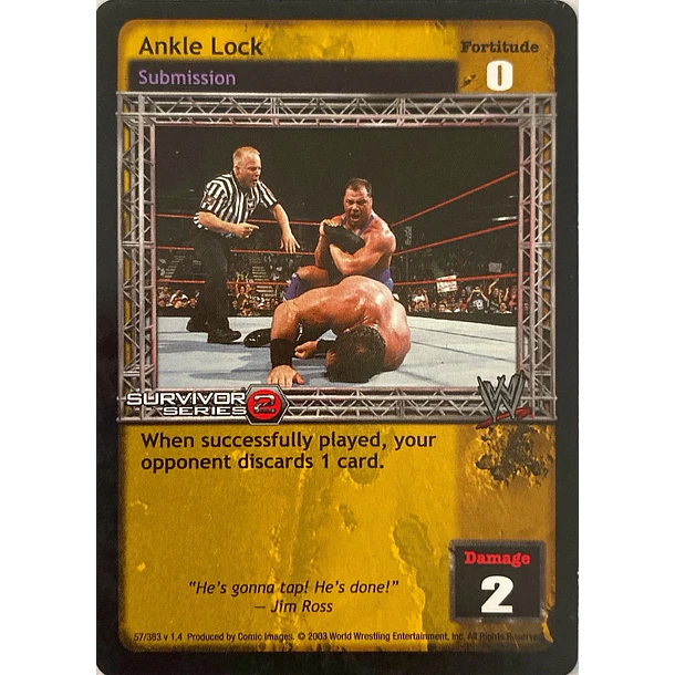 Ankle Lock - SS2