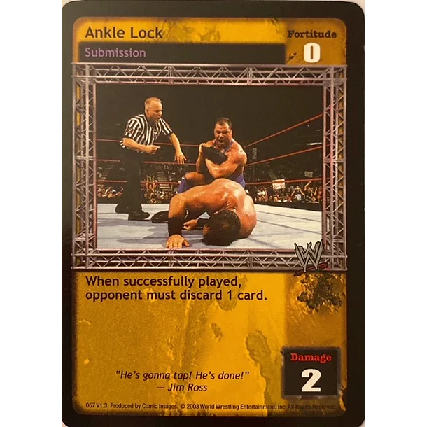 Ankle Lock - Ruthless Aggression