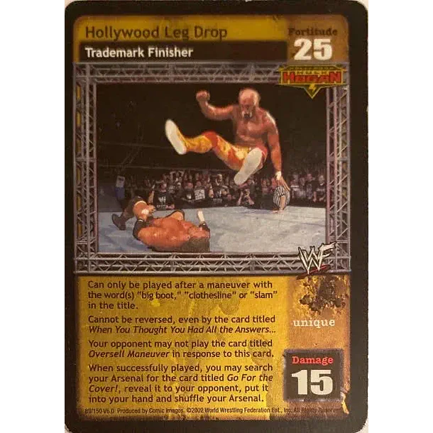 Hollywood Leg Drop HP