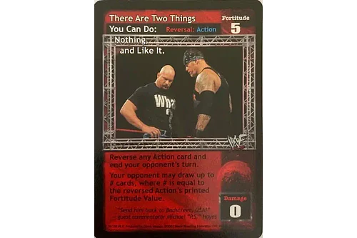 There Are Two Things You Can Do: Nothing, and Like It. - SummerSlam
