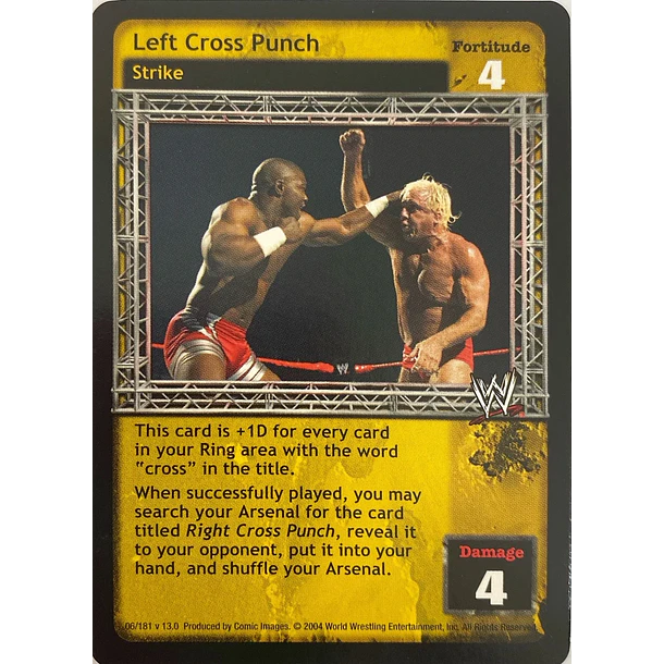 Left Cross Punch - Vengeance