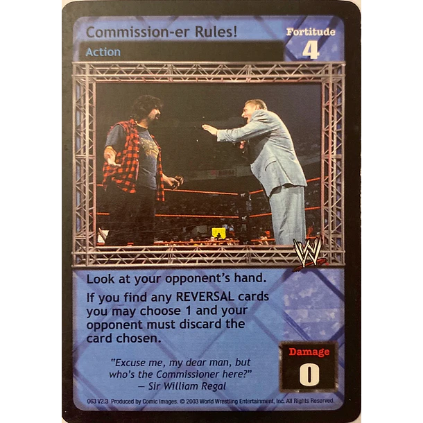 Commission-er Rules! - Ruthless Aggression LP