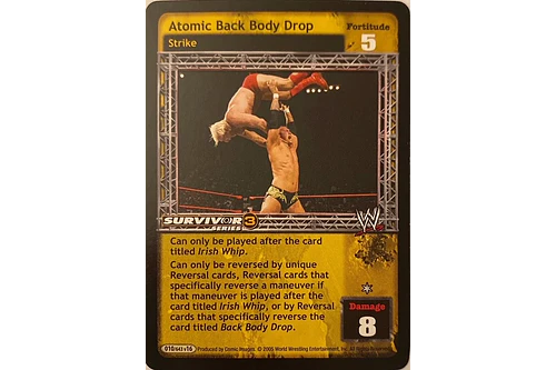 Atomic Back Body Drop - SS3