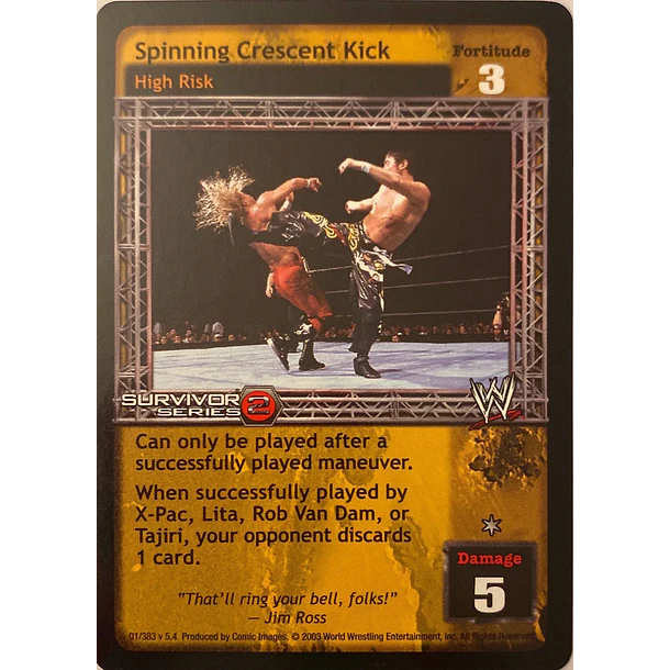 Spinning Crescent Kick - SS2