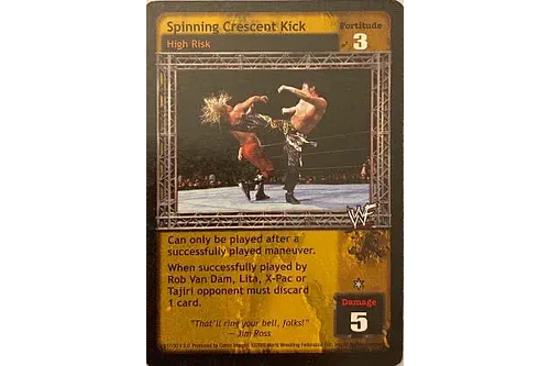 Spinning Crescent Kick - Mania