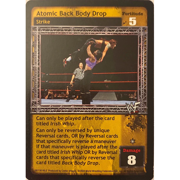 Atomic Back Body Drop - SummerSlam