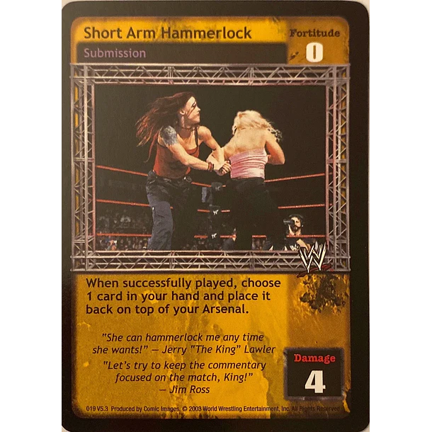 Short Arm Hammerlock - Ruthless Aggression