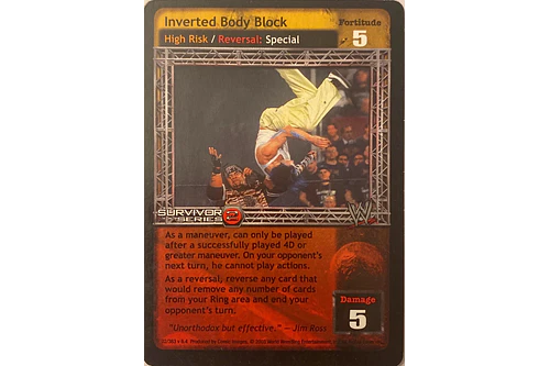 Inverted Body Block - SS2