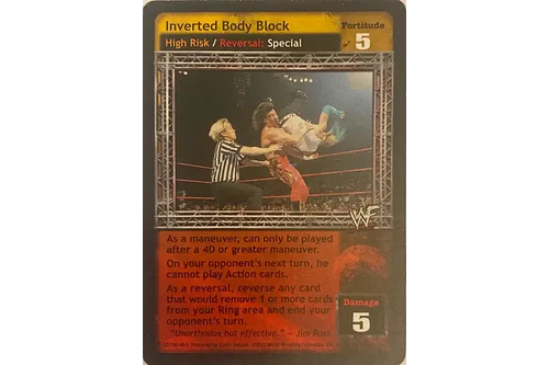 Inverted Body Block - SummerSlam
