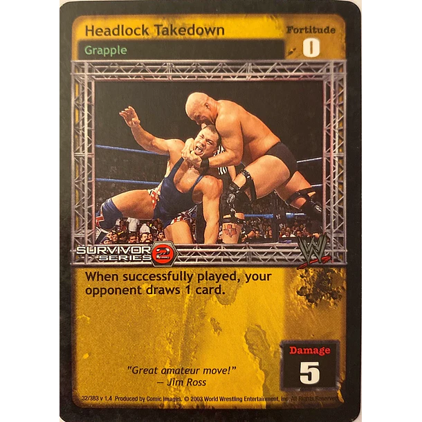 Headlock Takedown - SS2