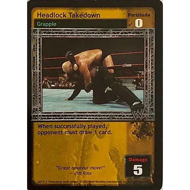 Headlock Takedown - Ruthless Aggression