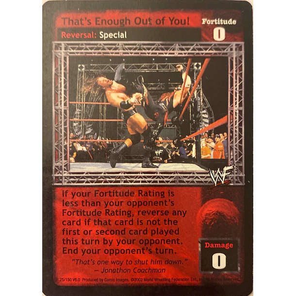 That's Enough Out of You! - SummerSlam