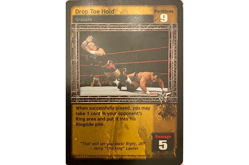 Drop Toe Hold - Fully Loaded