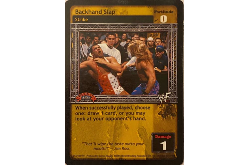 Backhand Slap - SS1