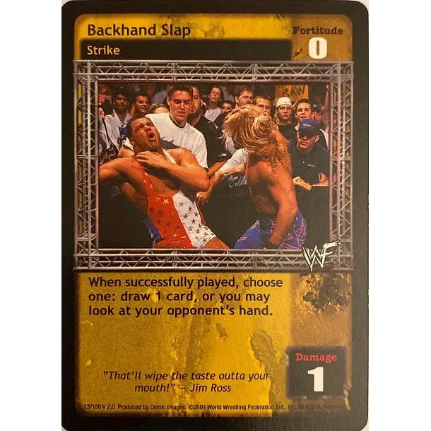 Backhand Slap - Fully Loaded