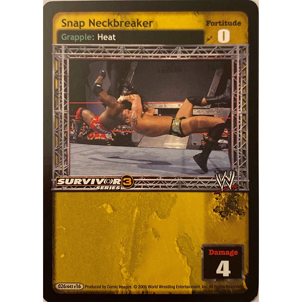 Snap Neckbreaker - SS3