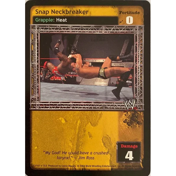 Snap Neckbreaker - Vengeance