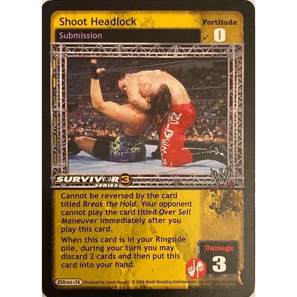 Shoot Headlock - SS3