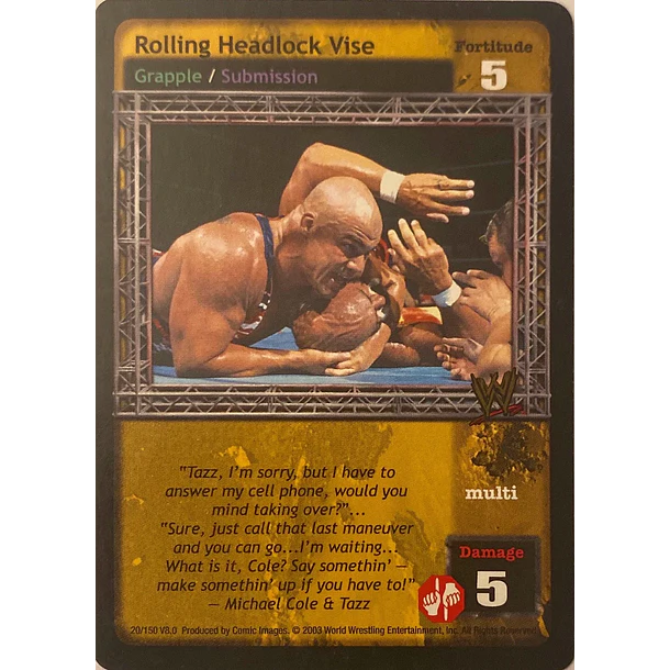 Rolling Headlock Vise - Velocity