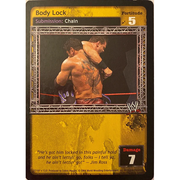Body Lock - Vengeance