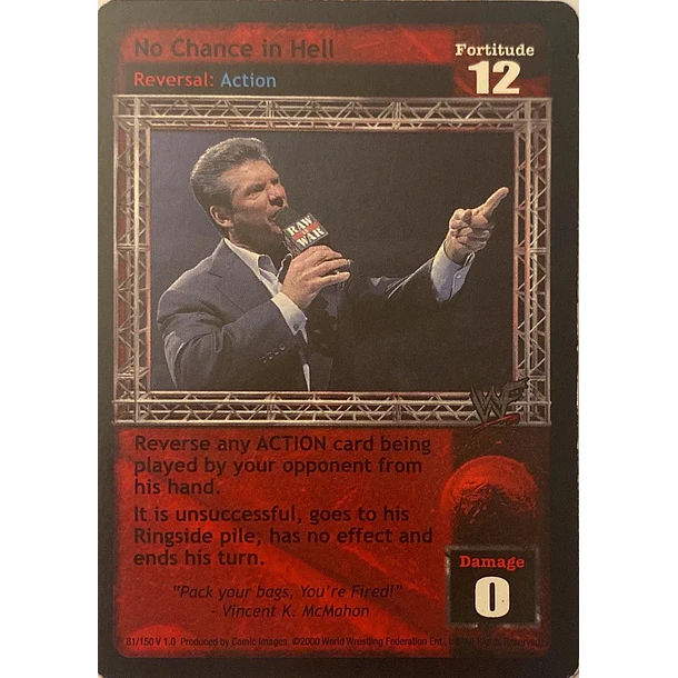 No Chance in Hell - ERROR