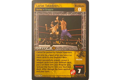 Lariat Takedown - SS3