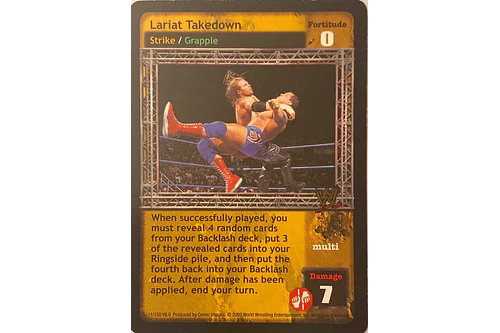 Lariat Takedown - Velocity