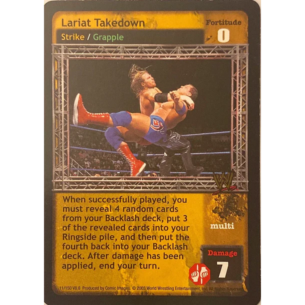 Lariat Takedown - Velocity