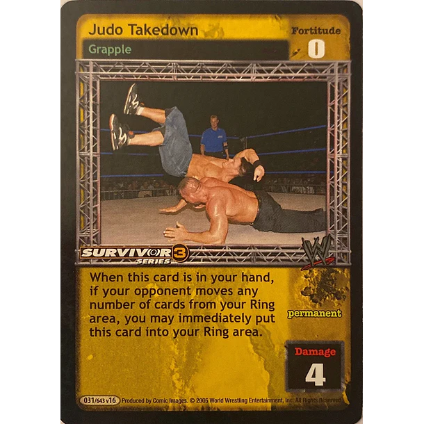Judo Takedown - SS3