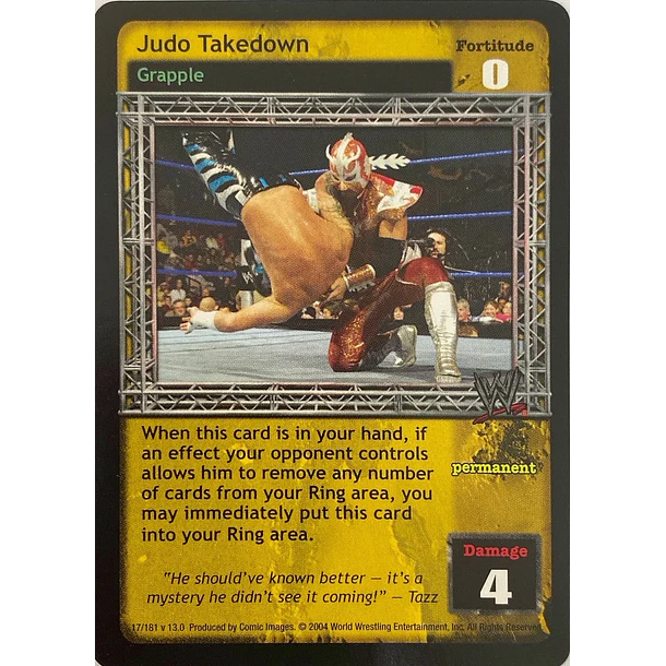Judo Takedown - Vengeance