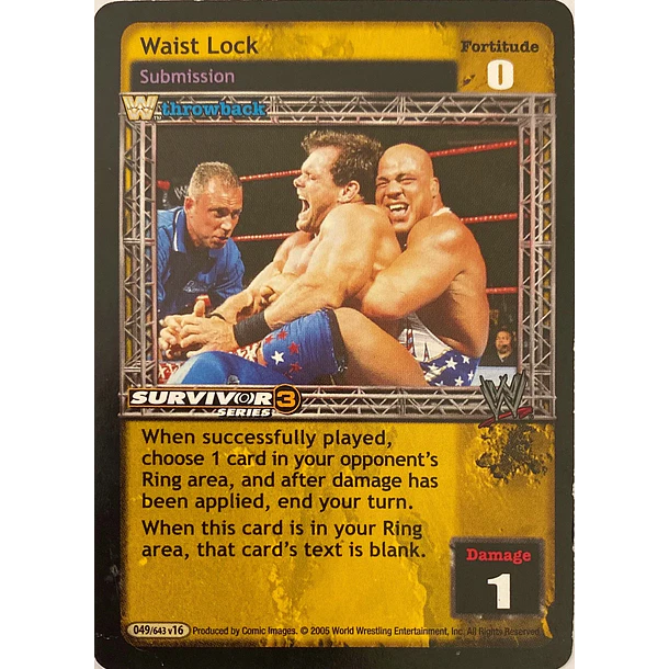 Waist Lock (TB) - SS3 D